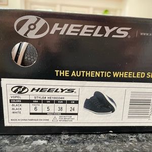 EUC Heelys vopel youth 6 black